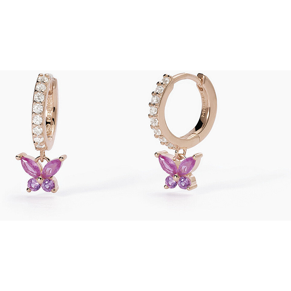 Orecchini Donna in Argento con Zircone Bianco Mabina Gioielli 563573