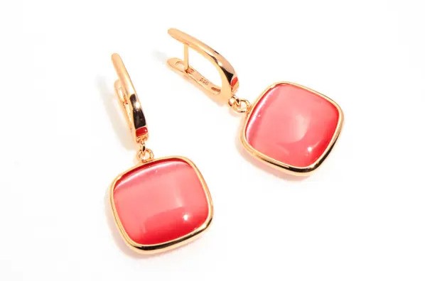 Orecchini PendentI Donna Madì Laguna Ciliegia in Argento 925 3879200