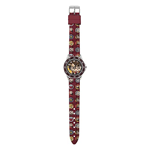 Orologio Analogico al Quarzo Disney Harry Potter TIME Teacher - Rosso - HP9049