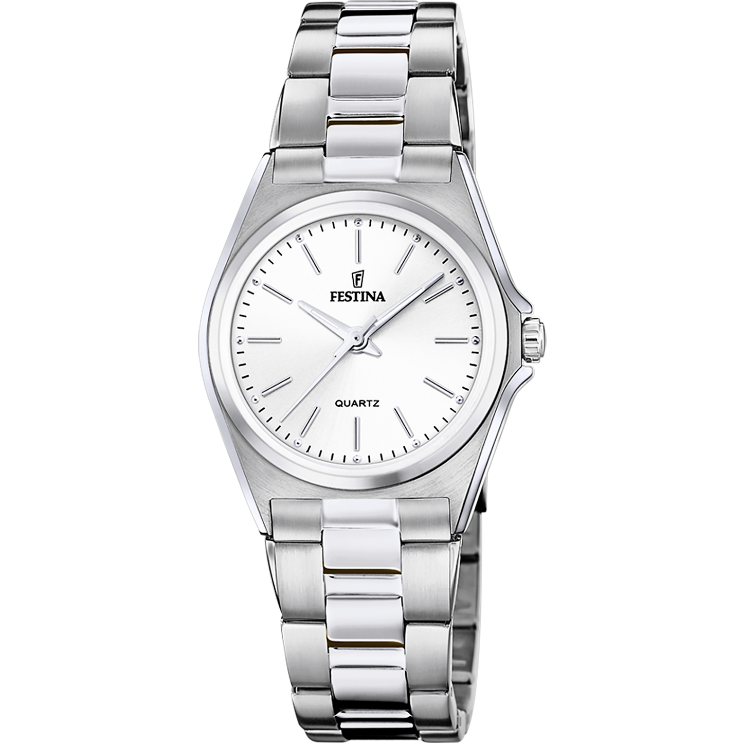 Orologio Donna Festina Classics F20553/2 - Bianco con Cinturino in Acciaio
