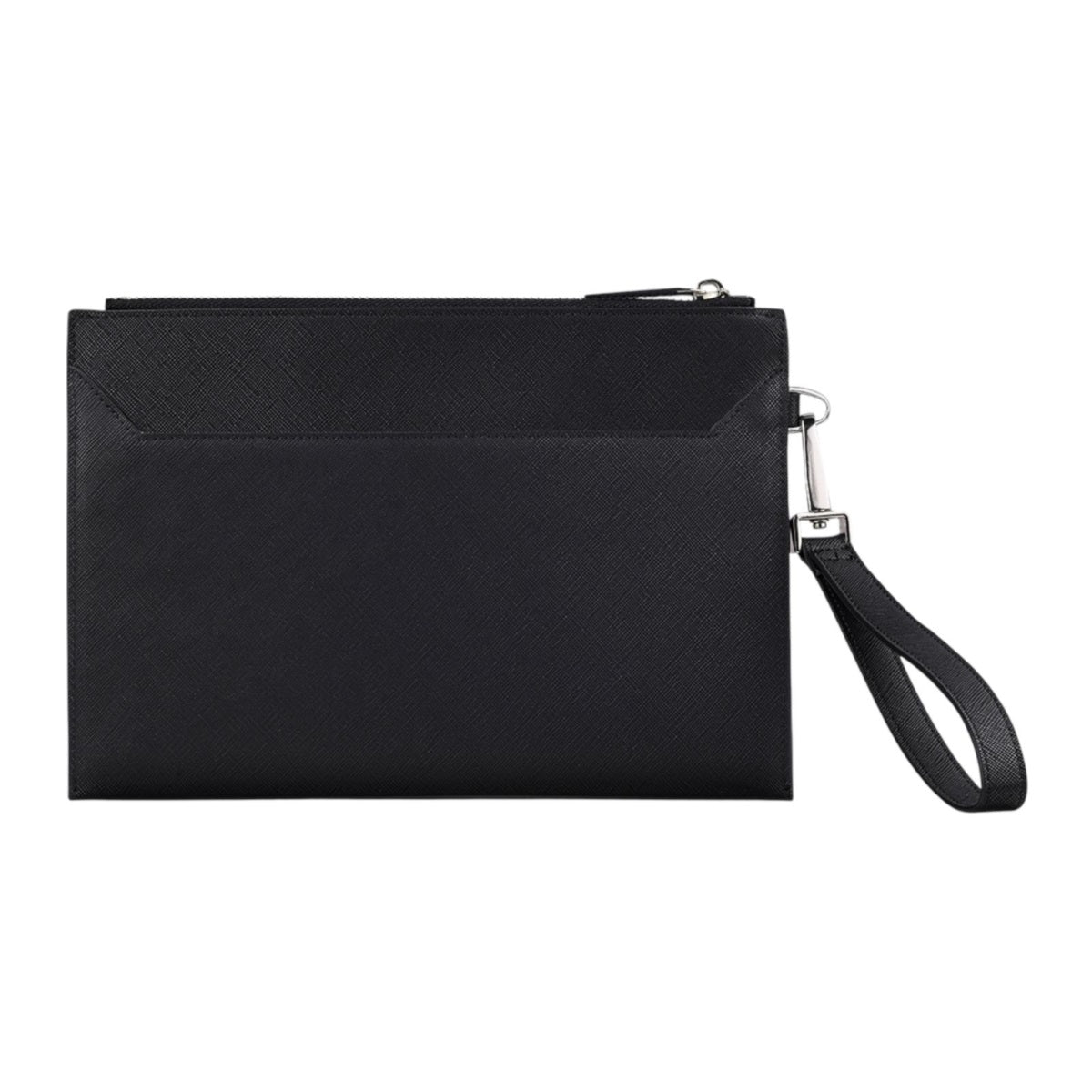 Pochette Uomo Daniel Wellington in Pelle Nera Saffiano DW01900066