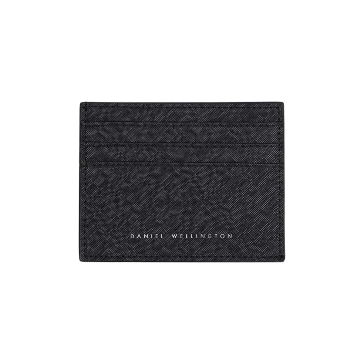 Portafoglio Uomo Daniel Wellington in Pelle Nero Saffiano - DW01900002
