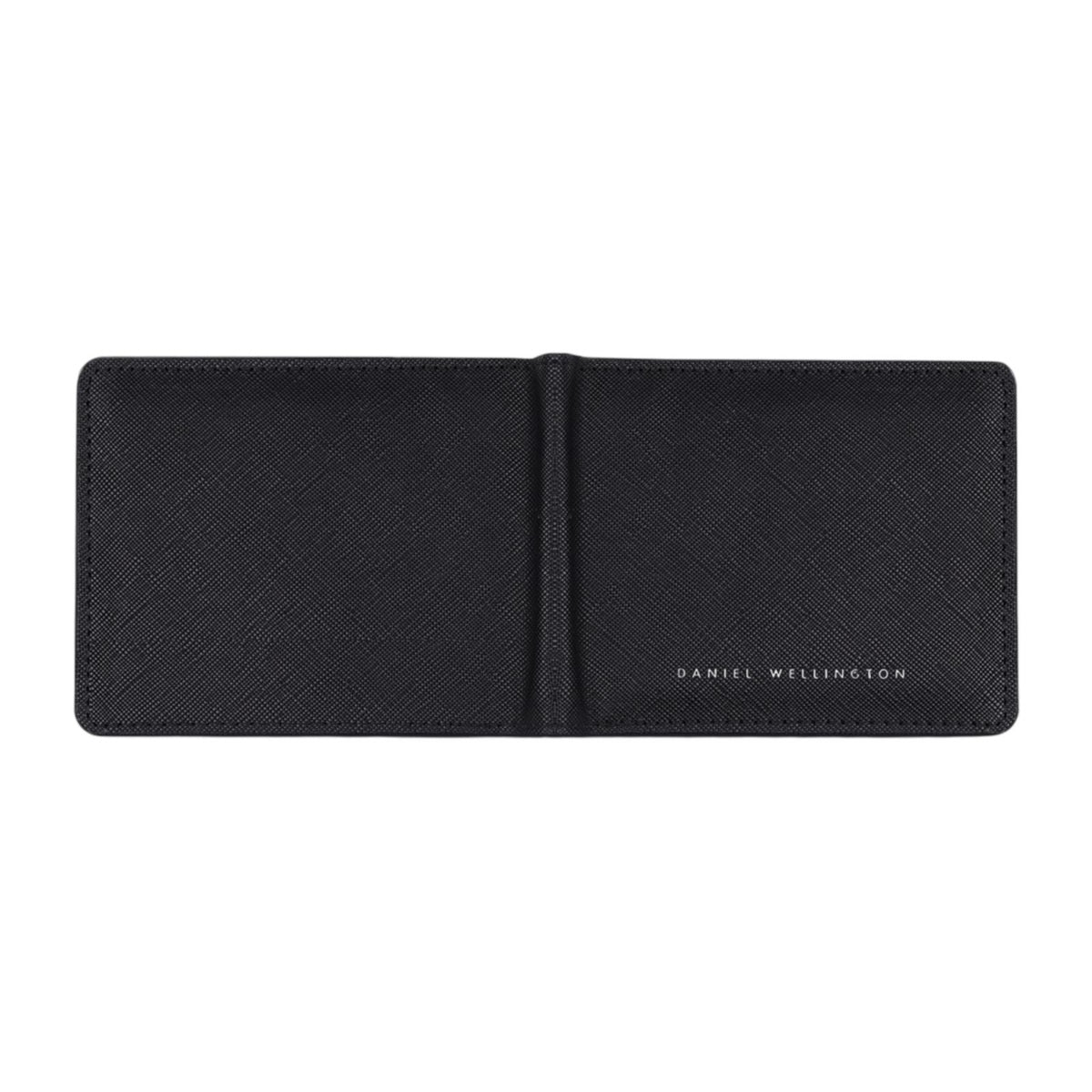 Portafoglio Uomo Daniel Wellington in Pelle Nero Saffiano - DW01900032