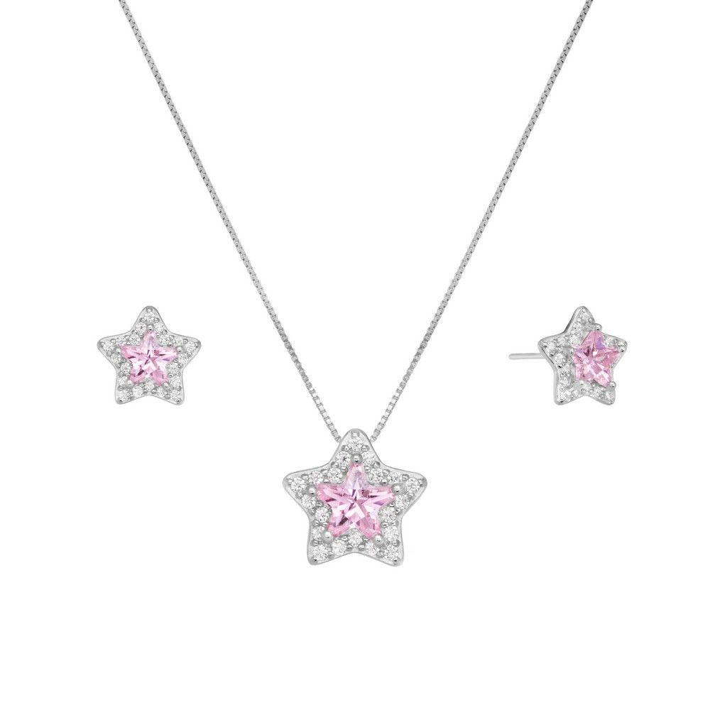 Set Chimiama in Argento 925 con Colore Kunzite - Codice: 160010