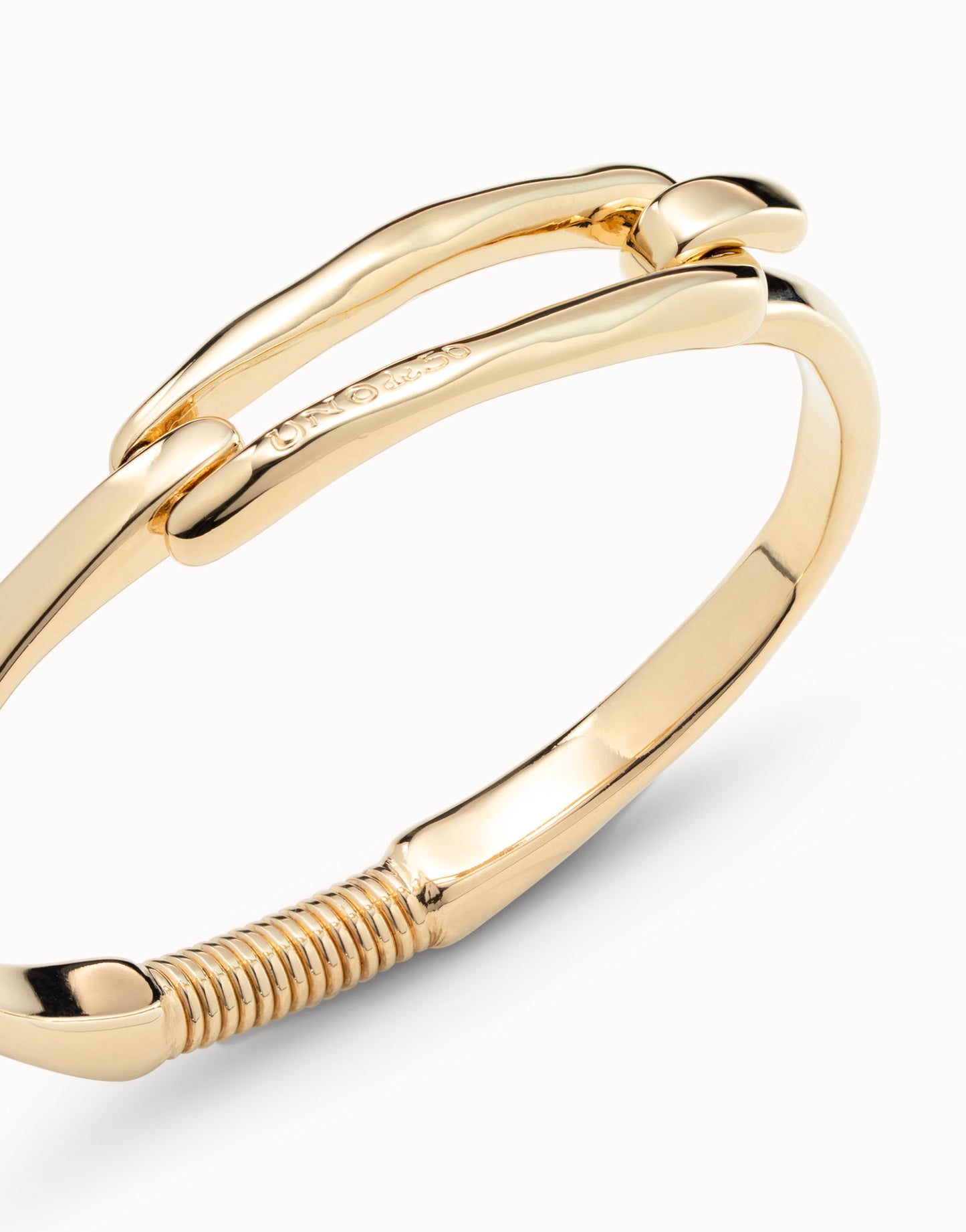 Uno de 50 Bracciale Fibbia Placcato Oro 18K - PUL1721_DORADO