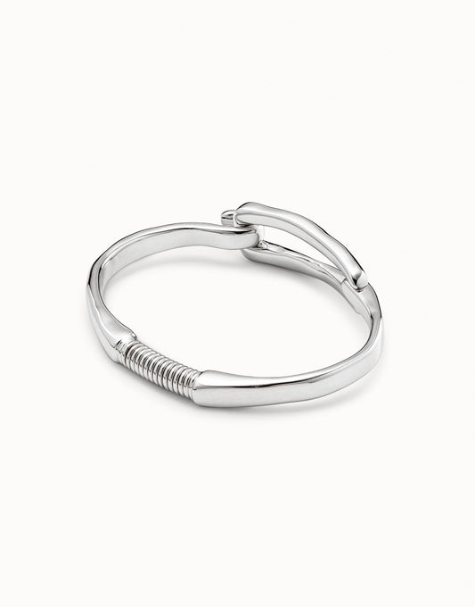 Uno de 50 Bracciale Rigido Placcato Argento Sterling - PUL1721_PLATEADO