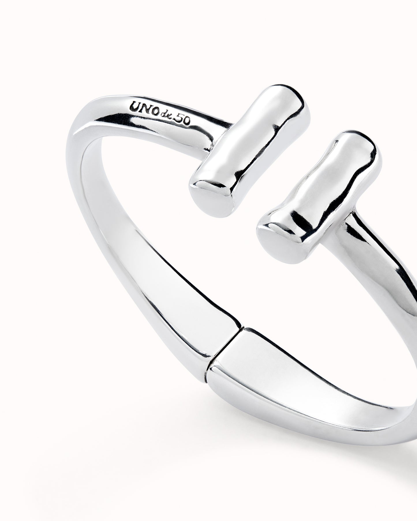 Uno de 50 Bracciale Rigido Ser Natural in Argento Sterling - PUL2443_PLATEADO