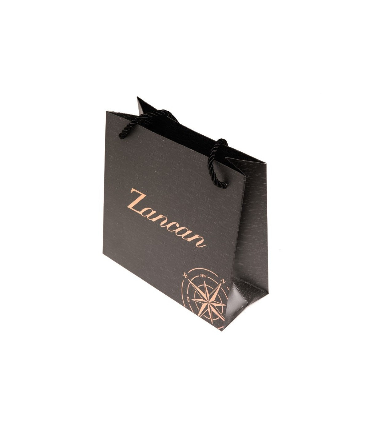 Zancan Anello Uomo in Argento 925 con Spinello Nero ESA103-NE