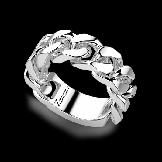 Zancan Anello a Grumette Larga in Argento 925 - EXA221-24