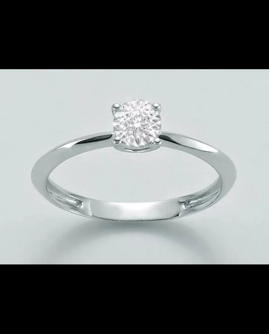 Anello Solitario Donna Miluna LID3223