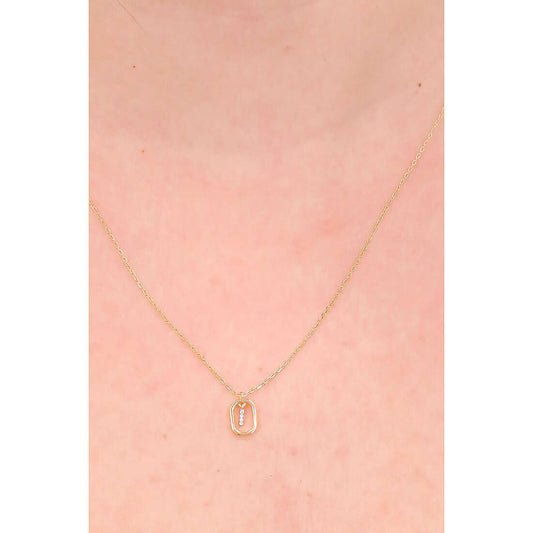 Collana Mini Letters con Lettera I | PDPaola CO01-520-U