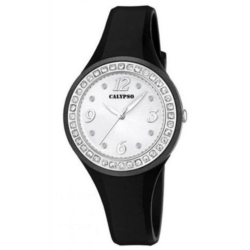 Orologio analogico solo tempo donna bambina Calypso in gomma K5567/F