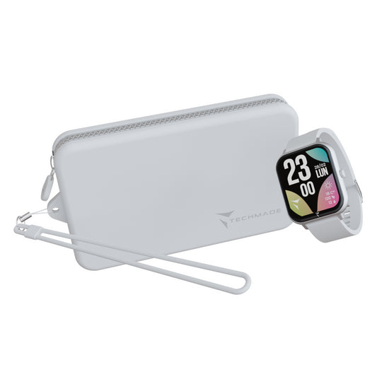 Orologio Techmade - Smartwatch Glow con Pochette Abbinata - TM-GLOW-WH