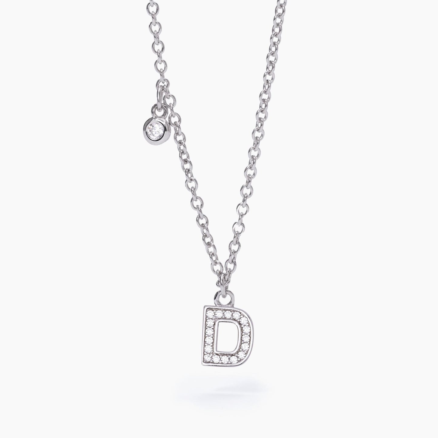 Collana Donna Mabina Lettera D in Argento 553500D