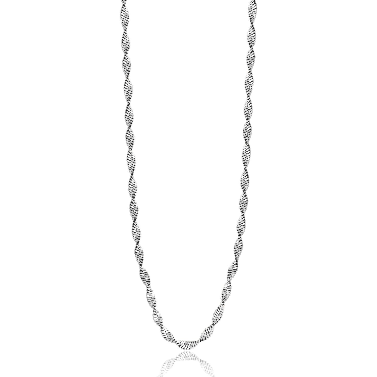 Collana Lunga Donna in Acciaio - S'Agapo - SHK47