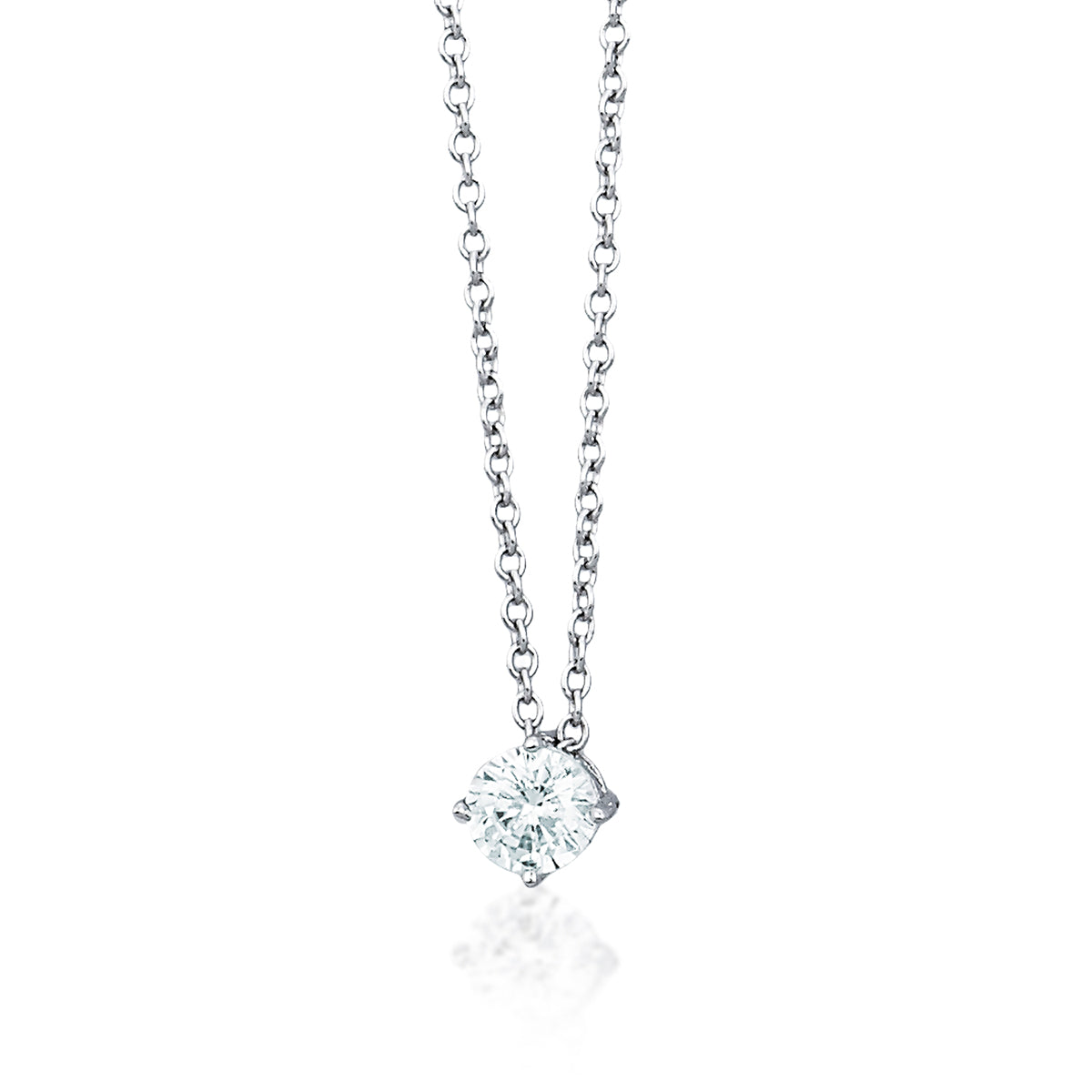 Collana Punto Luce Mabina Gioielli 553060 - Elegante Argento 925 con Zircone Brillante