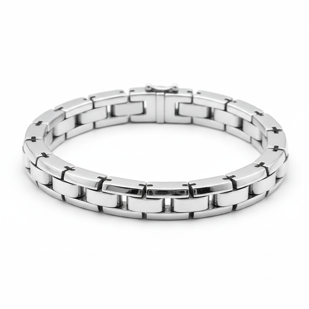 Collezione bracciali uomo in argento 925 con pietre dure e finiture brunite Alfano Gioielli Palermo