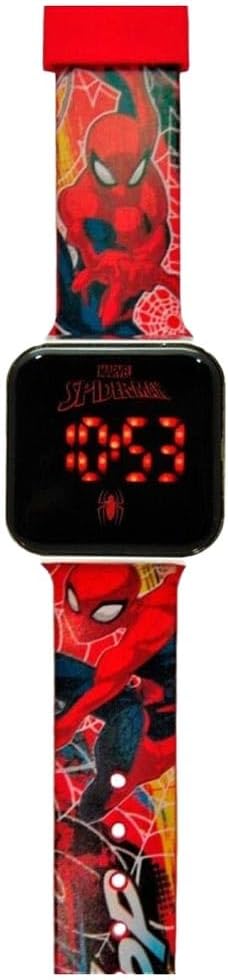 MARVEL-Kids-Euroswan-Orologio-LED-Spiderman-SPD4800