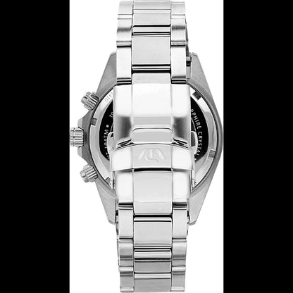 Orologio cronografo uomo Philip Watch Caribe Sport R8273607002 in acciaio con quadrante blu e bracciale Jubilee - Alfano Gioielli