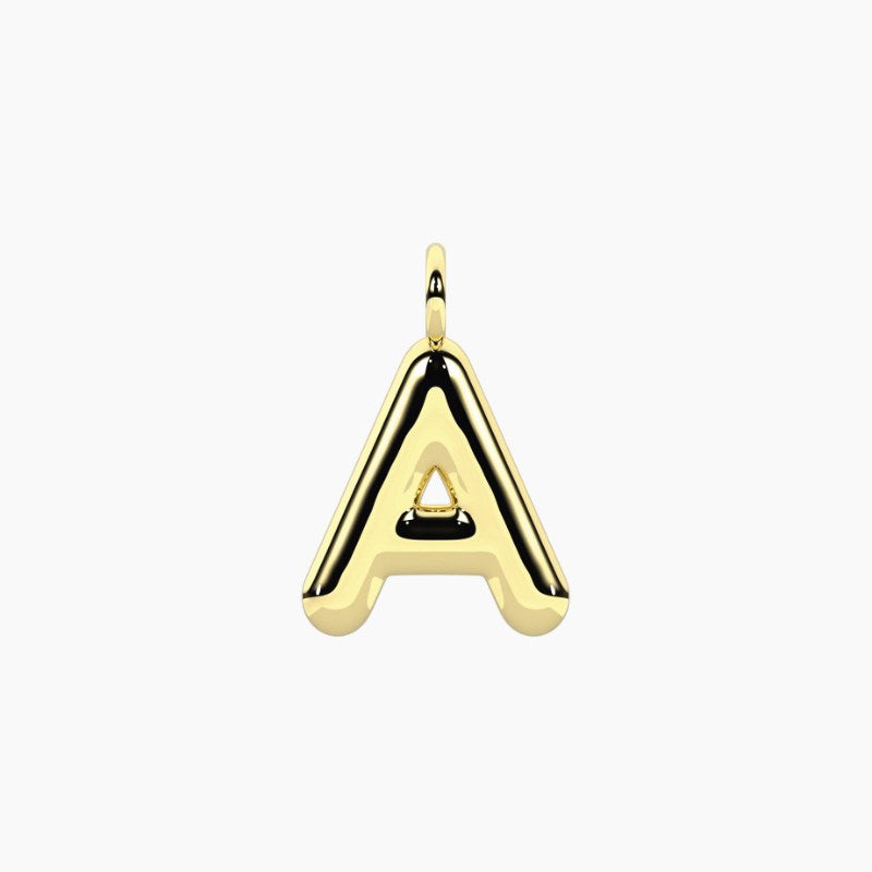 Ciondoli Kidult Symbols "Iniziali Alfabeto" in Acciaio PVD Oro Giallo 741303