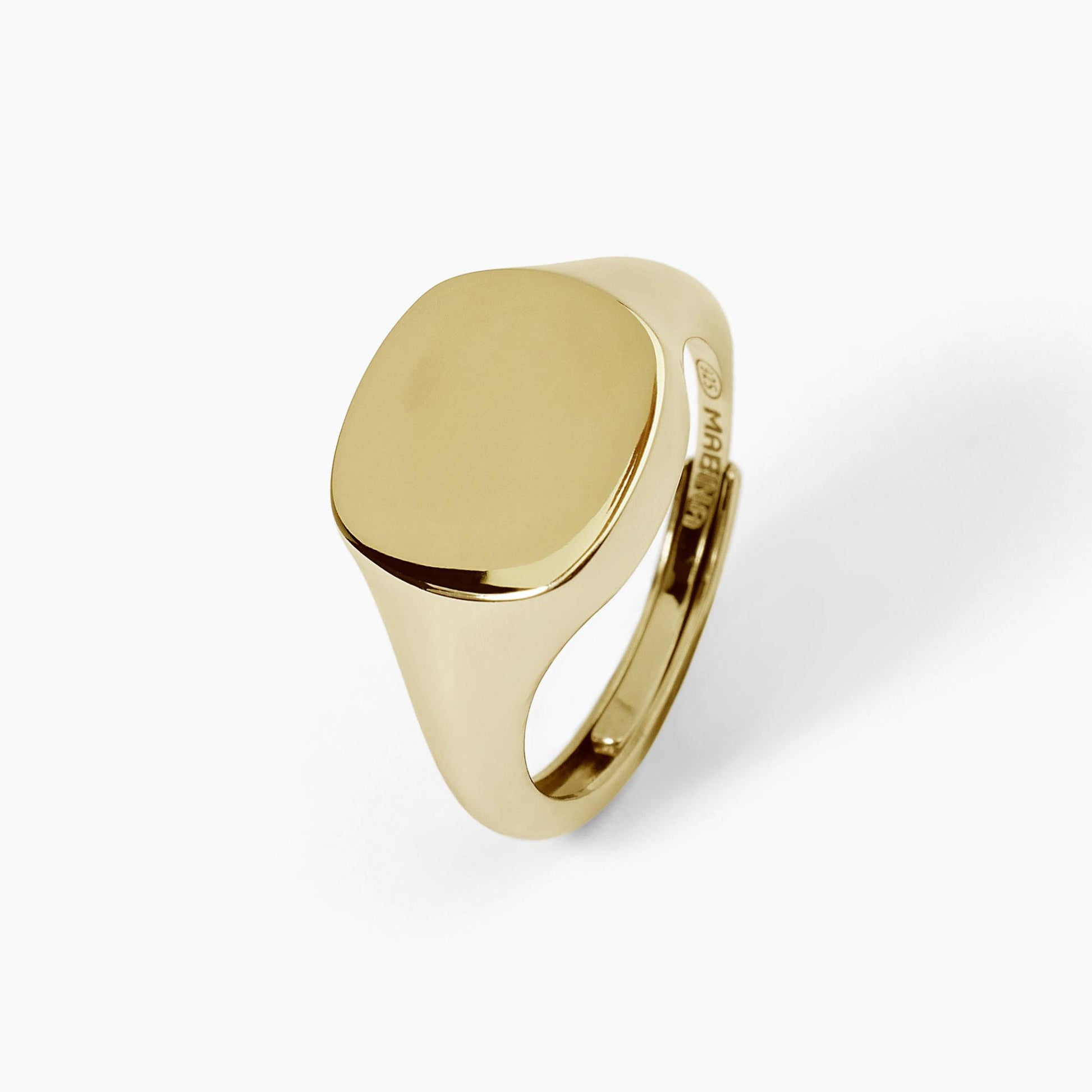 Anello Chevalier Mabina Nobile in Argento 925 Placcato Oro - 523375 3