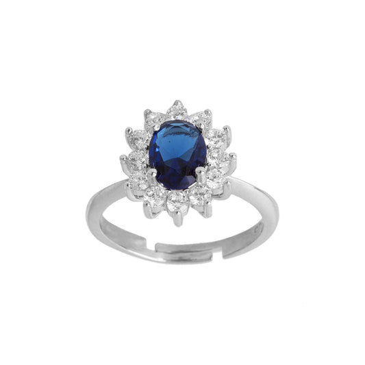 Anello Chimia Gioielli in Argento Colore Zaffiro | Cod. 110015/12