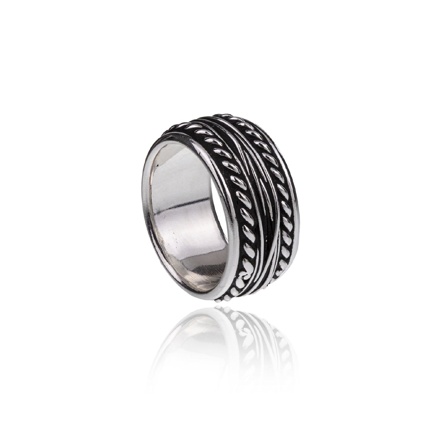 Anello Fascia in Argento - Giacomo Burroni - R0070/26