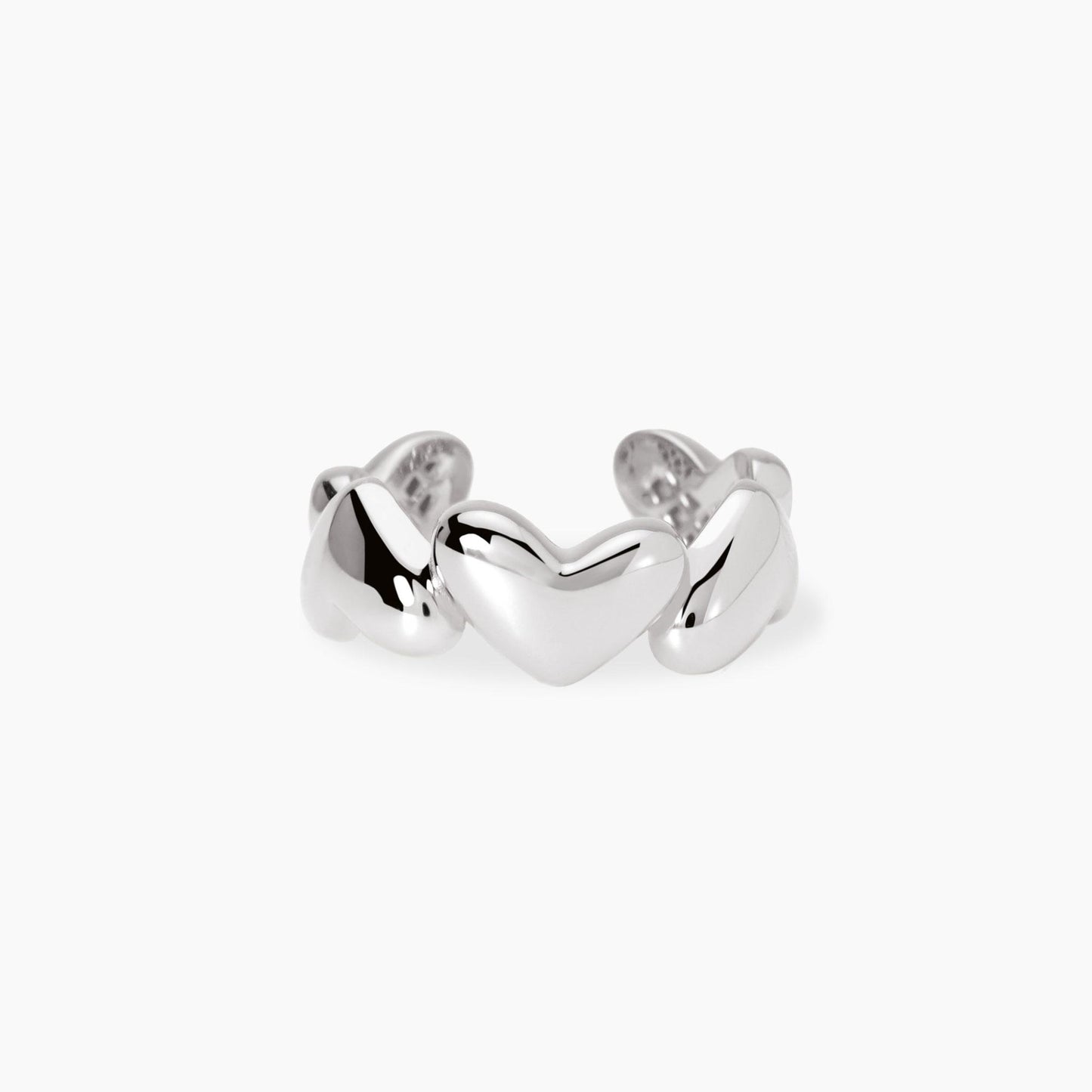 Anello Mabina Capogiro Contrarié in Argento con Cuori – 523466