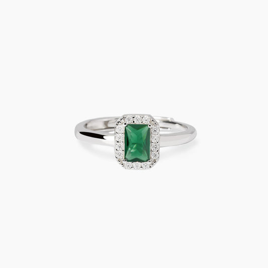 Anello Mabina Cool or Rétro? con Smeraldo Sintetico 523451