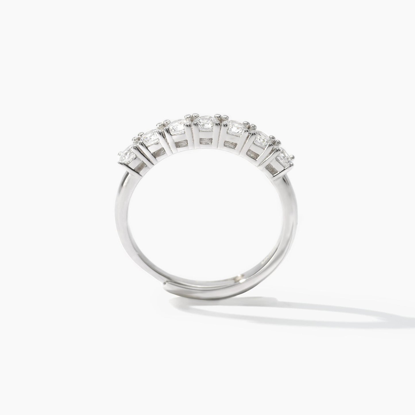 Anello veretta con zirconi MABINA SEVENTIES - Codice 523185