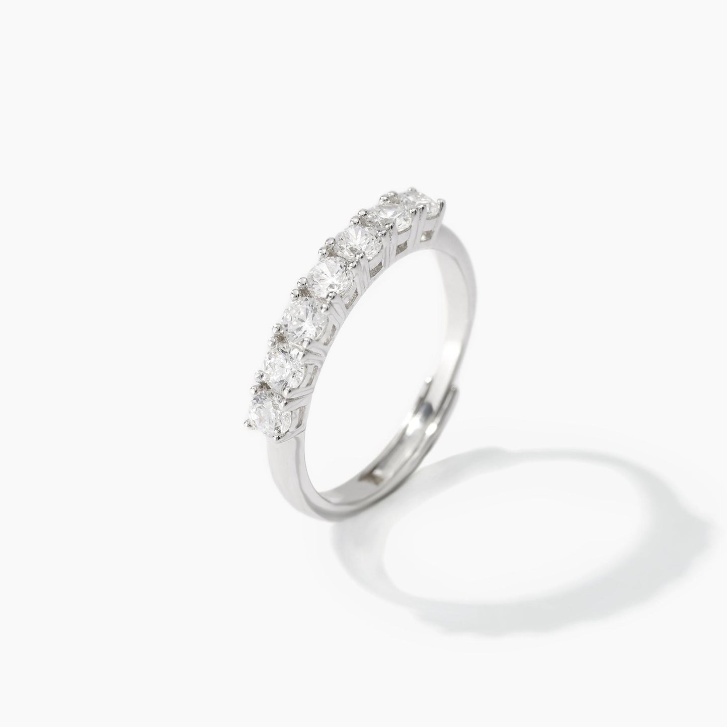 Anello veretta con zirconi MABINA SEVENTIES - Codice 523185