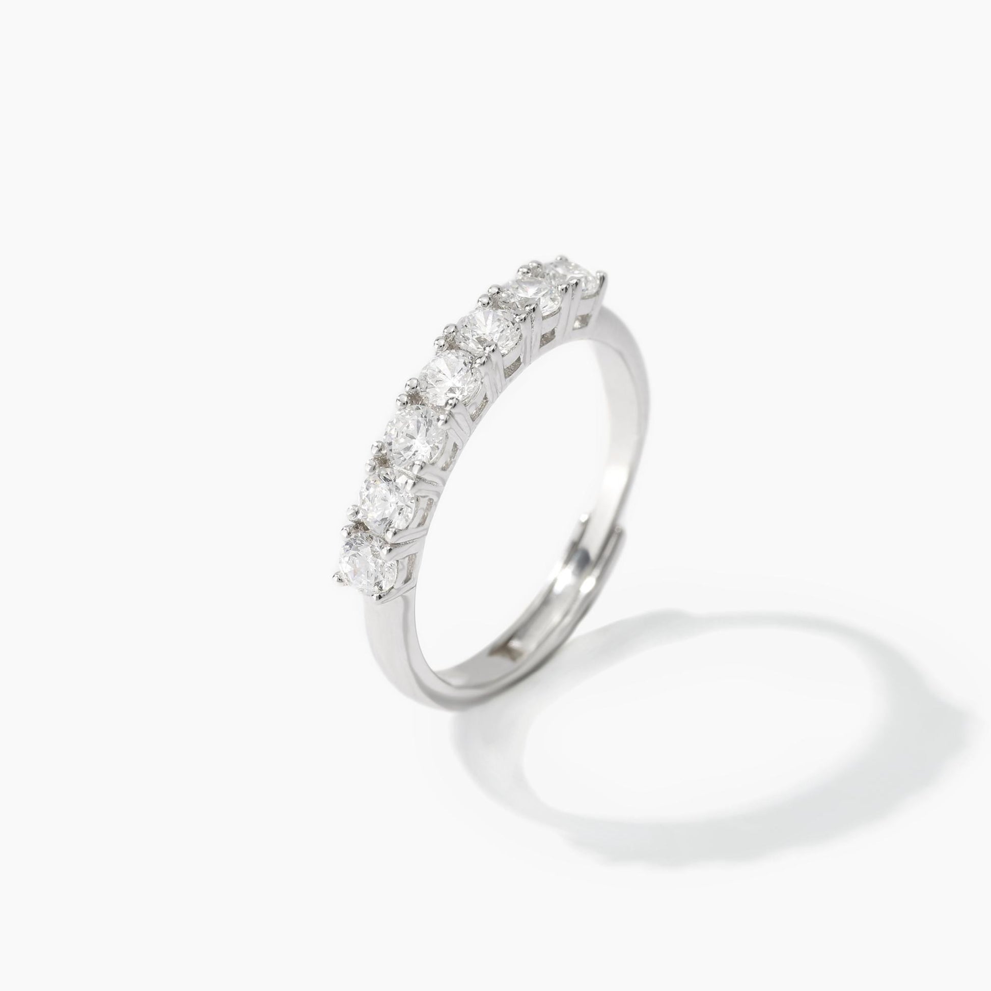 Anello veretta con zirconi MABINA SEVENTIES - Codice 523185