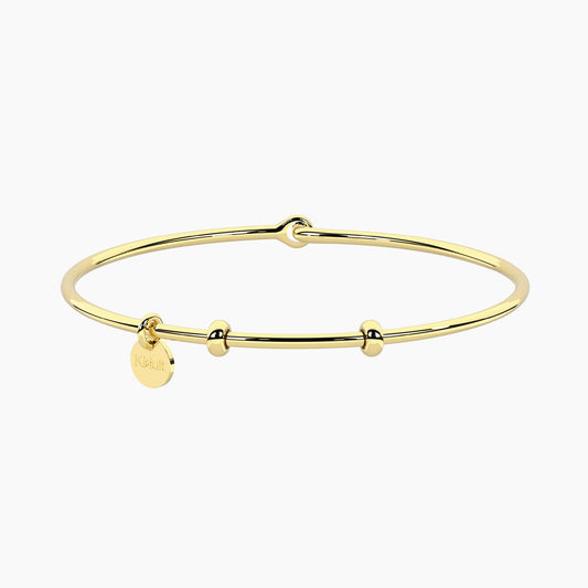 Bangle Hula-hoop Dorato Componibile - Misura L | Cod. 732346-L