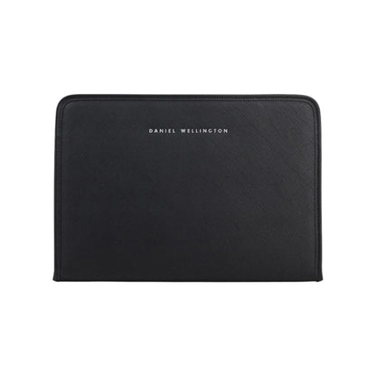 Borsa Computer Uomo Daniel Wellington in Pelle Nera Saffiano DW01900069