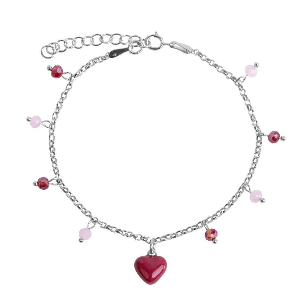 Bracciale CHI MI AMA con Smalti | Cod. 120250