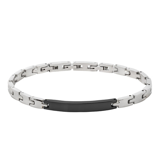 Bracciale Chimiama Gioielli in Acciaio PVD Nero per Uomo | Cod. 120315
