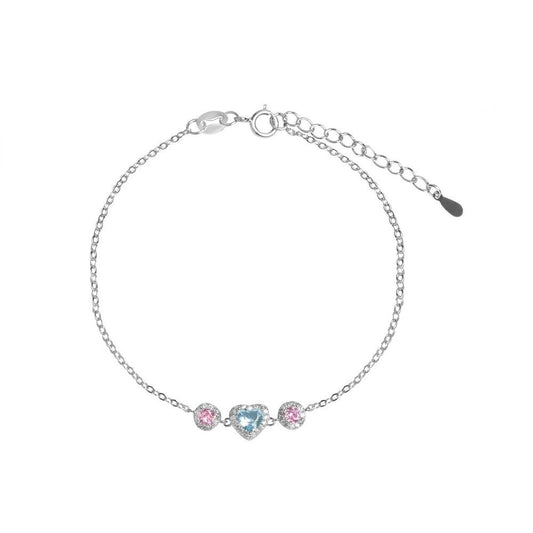 Bracciale Chimiama Gioielli in Argento 925 con Acquamarina e Kunzite | Cod. 120247