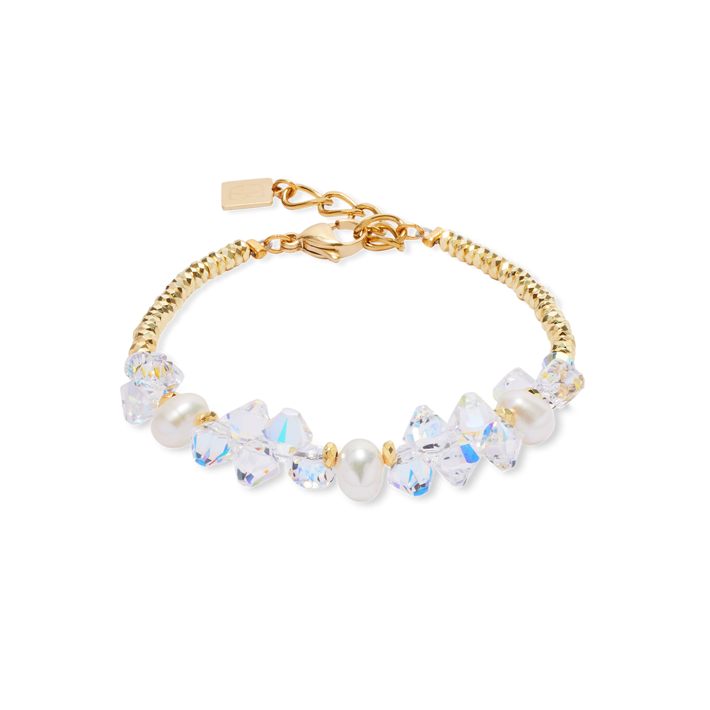 Bracciale Coeur De Lion Dancing Crystals &amp; Pearls Oro | Cod. 1136301816