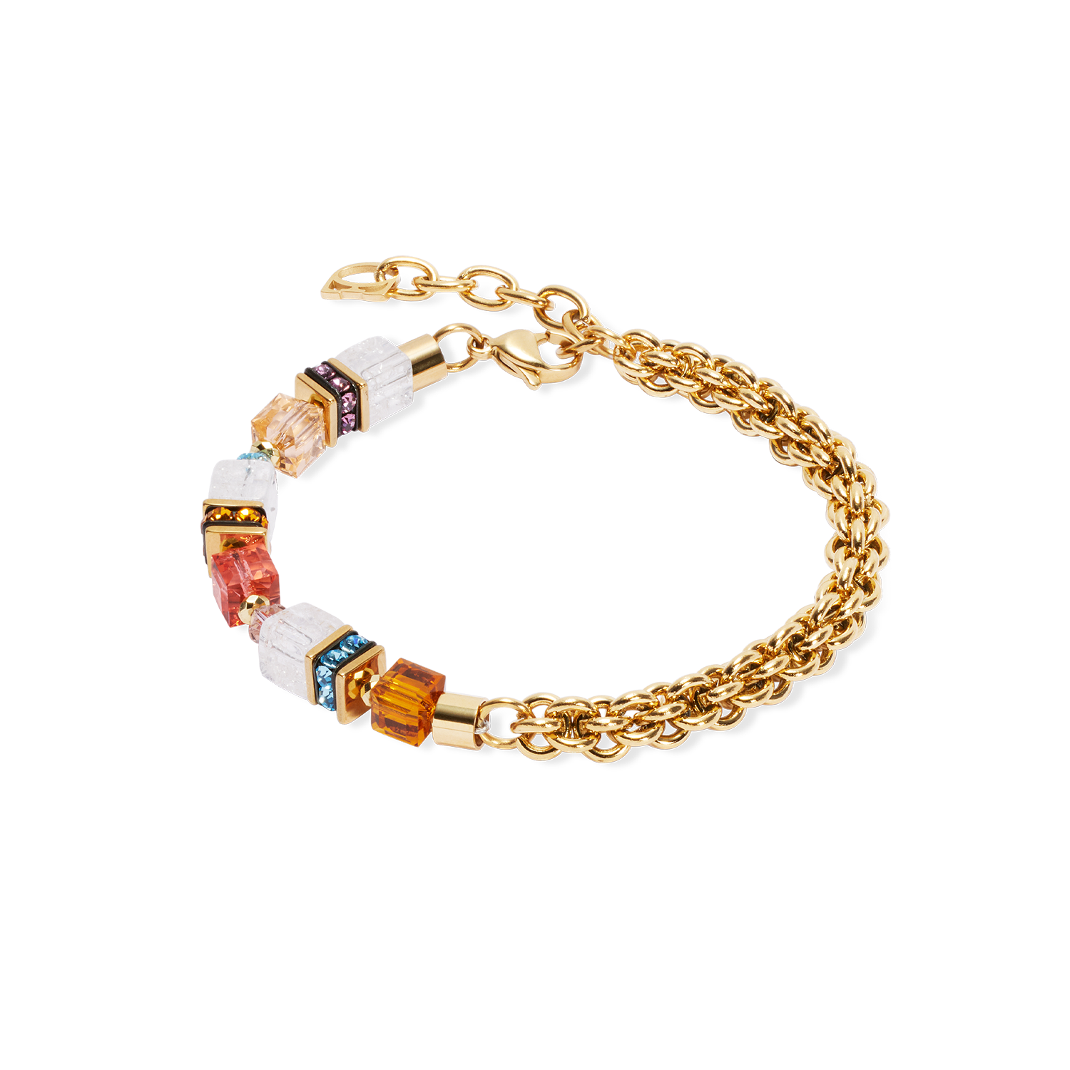 Bracciale Coeur De Lion GeoCUBE® Fusion Summer Oro-Sunset | Cod. 3021301546