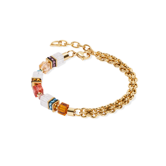 Bracciale Coeur De Lion GeoCUBE® Fusion Summer Oro-Sunset | Cod. 3021301546