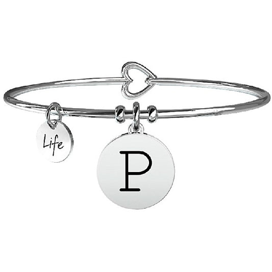 Bracciale Donna Gioielli Kidult Symbols lettera P 231555P