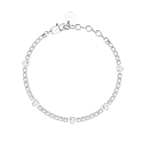 Bracciale Kidult Donna in Acciaio con Zircone e Cristalli 732359