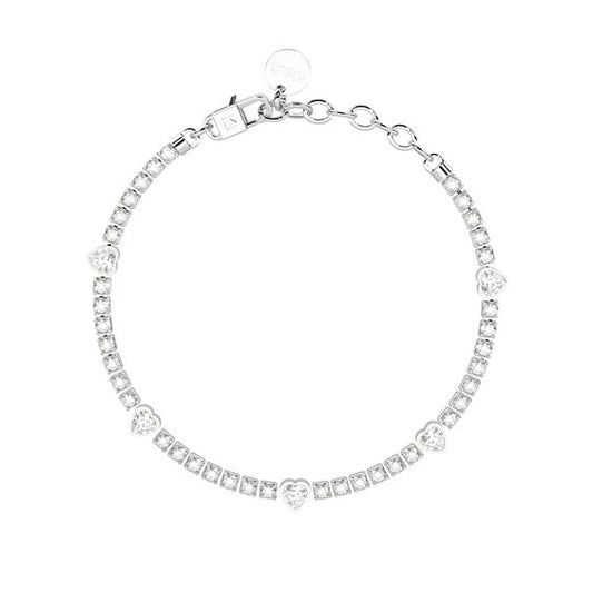 Bracciale Kidult Donna in Acciaio con Zircone e Cristalli 732359