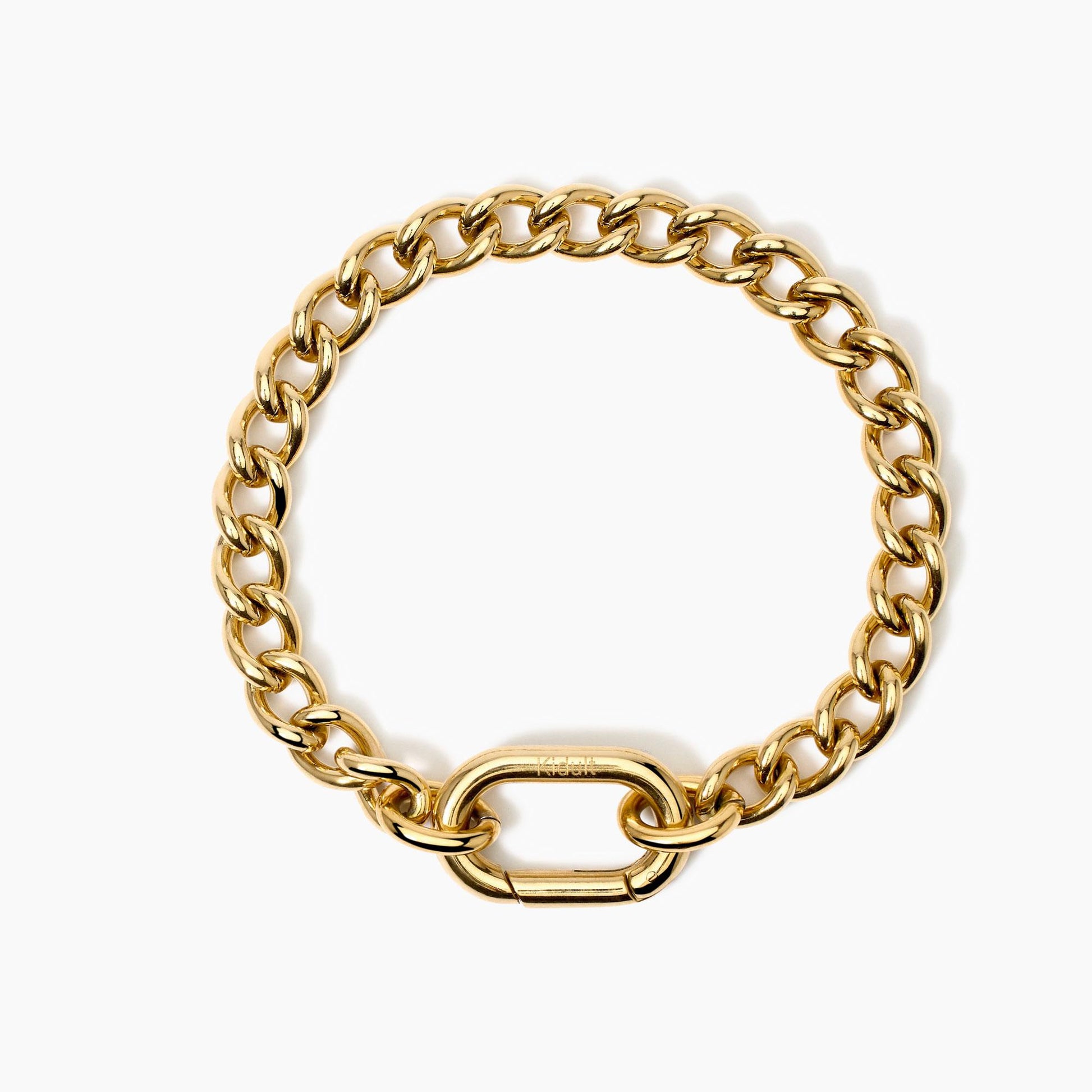 Bracciale Kidult Style 06 in Acciaio 316L PVD Oro - 831034