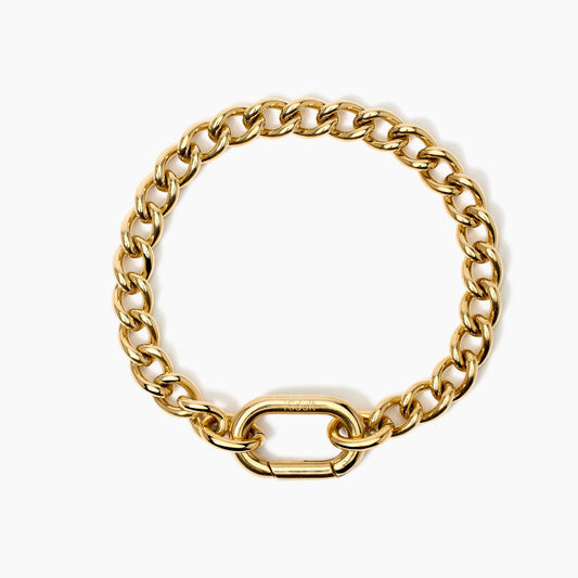 Bracciale Kidult Style 06 in Acciaio 316L PVD Oro - 831034