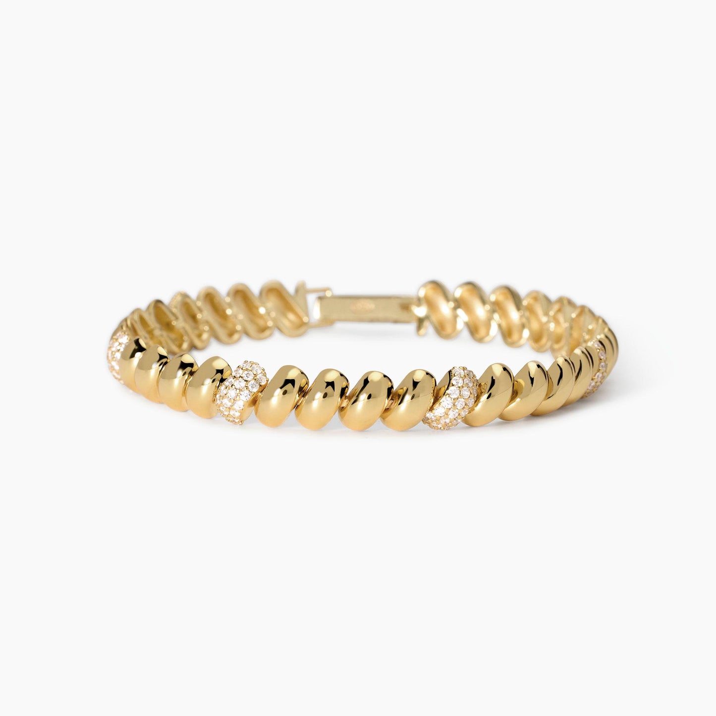 Bracciale Mabina Dream Season in Argento 925 Placcato Oro con Zirconi - 533943-18