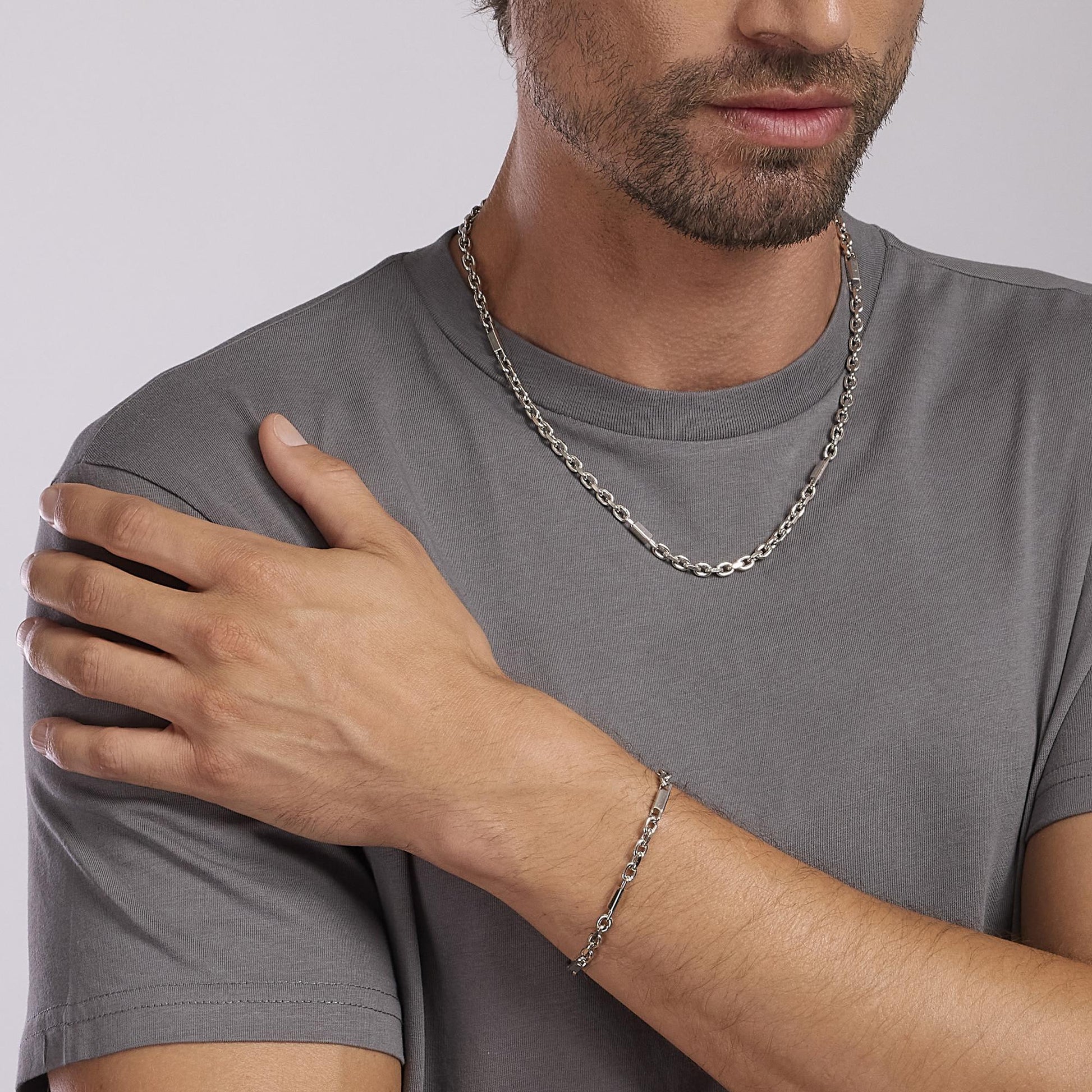 Bracciale Mabina My Style in Argento 925 Rodiato - 533629 3