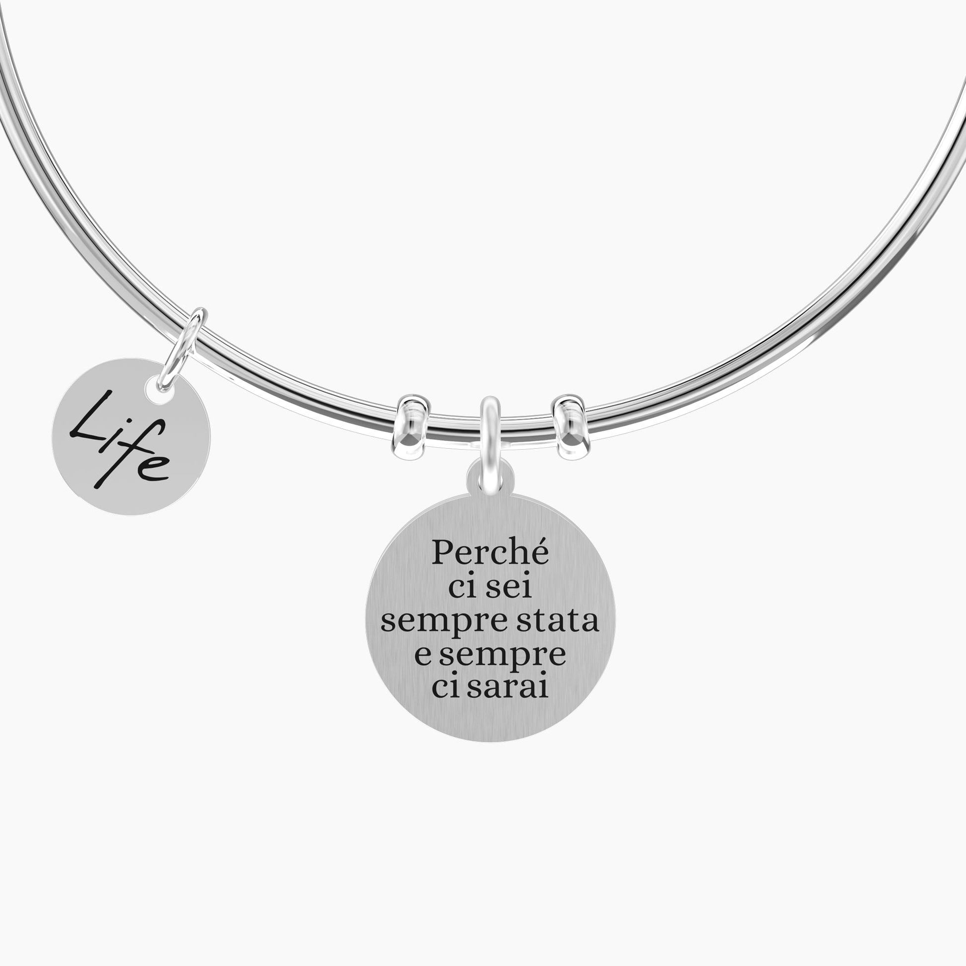 Bracciale Rigido Kidult "Amicizia per Sempre" con Ciondolo Amica - 732290