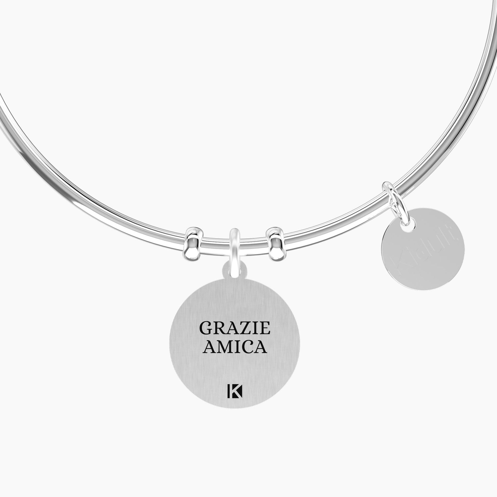Bracciale Rigido Kidult "Amicizia per Sempre" con Ciondolo Amica - 732290