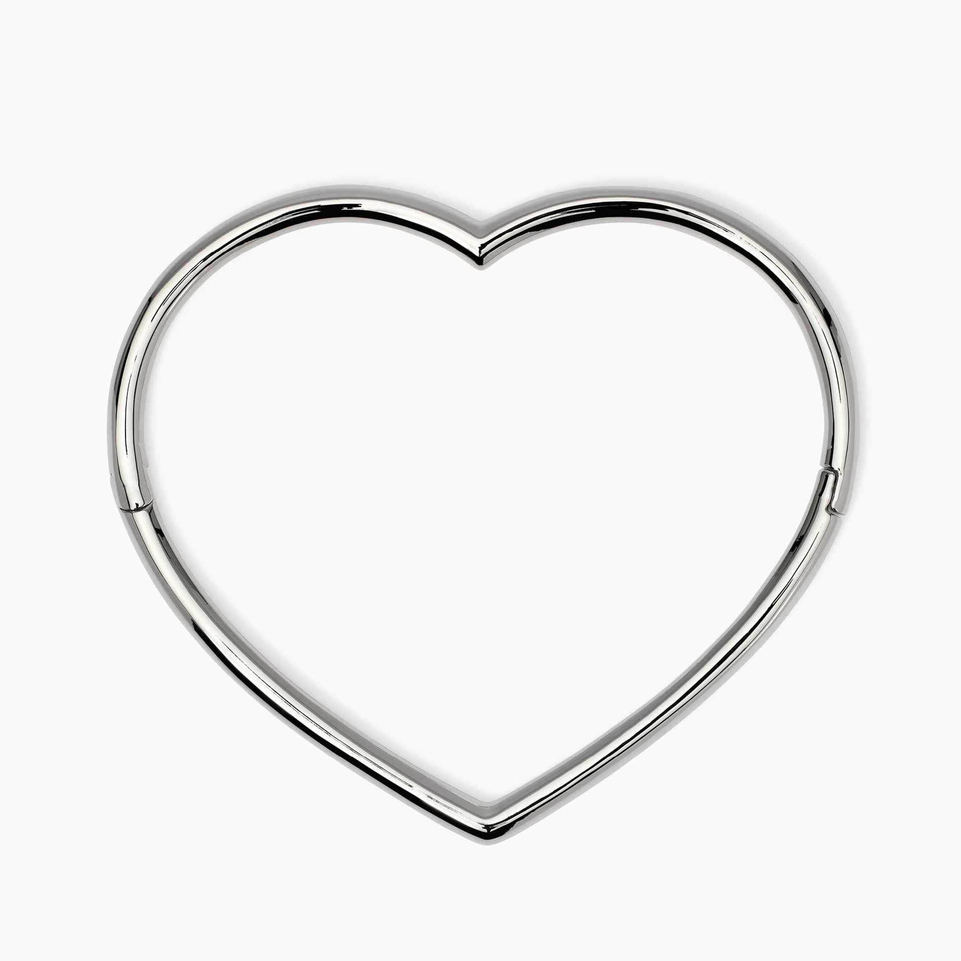 Bracciale Rigido a Cuore in Acciaio Kidult Style 15 - 831049
